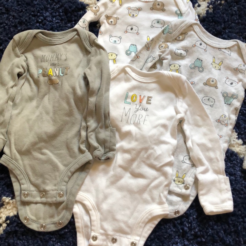Carters Newborn Bodysuits